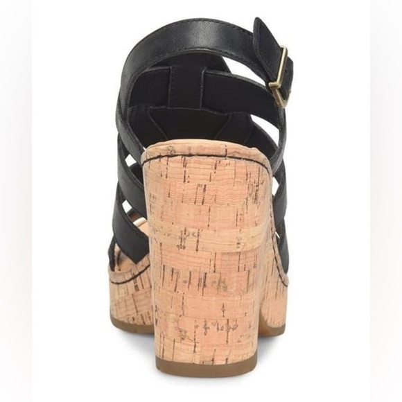 NEW Børn Women's Bernese Cage Wedge Sandal - Picture 5 of 16